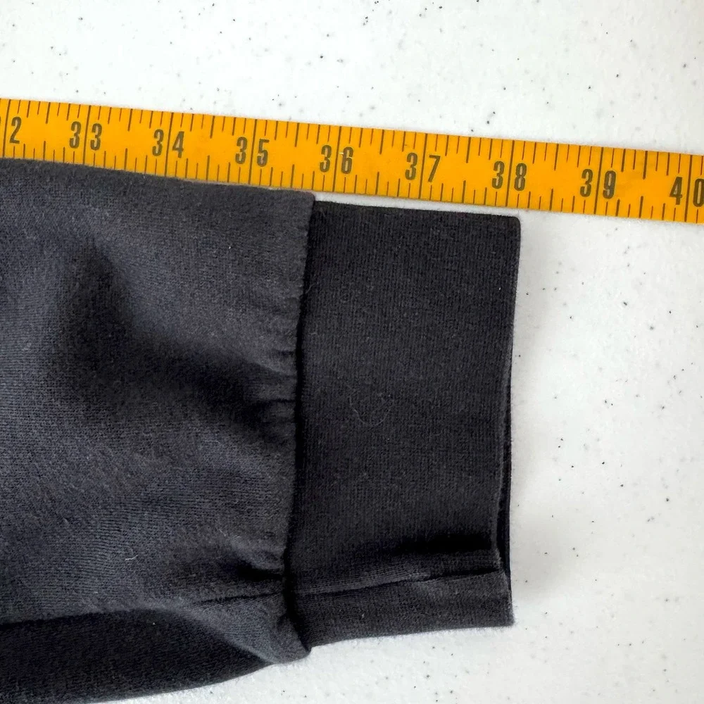 Adidas Mens Fleece Joggers Black Drawstring‎ Sweatpants Small Logo Activewear